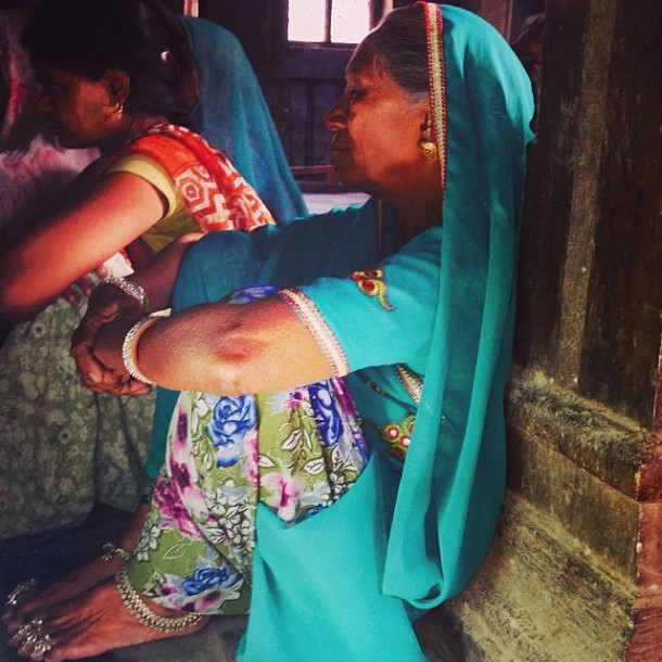 beautiful Rajasthani woman via instagram @eunicejacinta